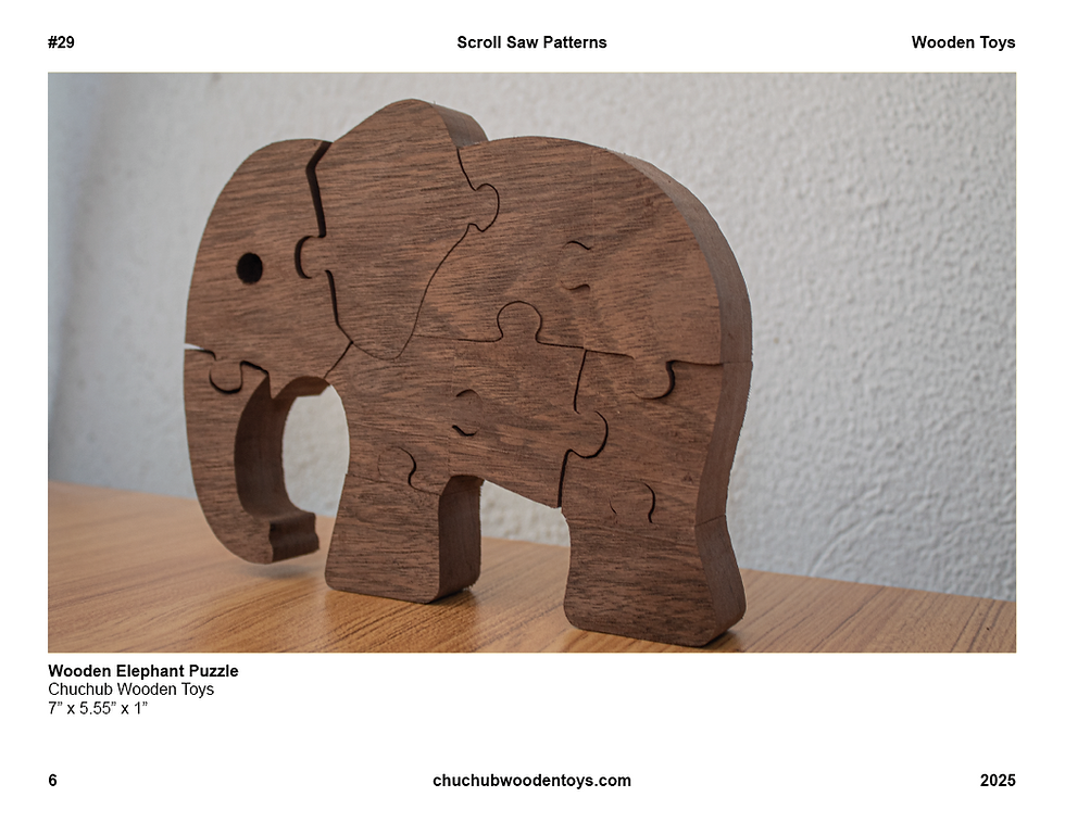 Thumbnail: Wooden Toy Plans, Download PDF + SVG