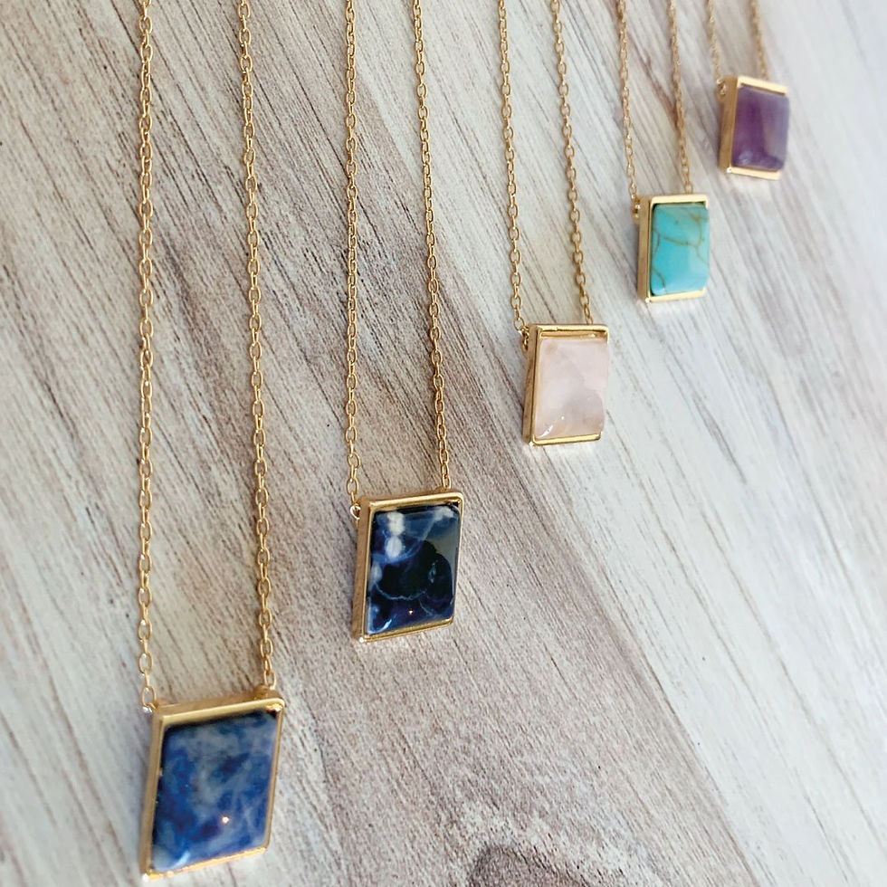 Thumbnail: Square Drop Necklace