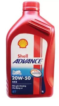 Shell Advance AX3 SAE Grade: SAE 20w - 50