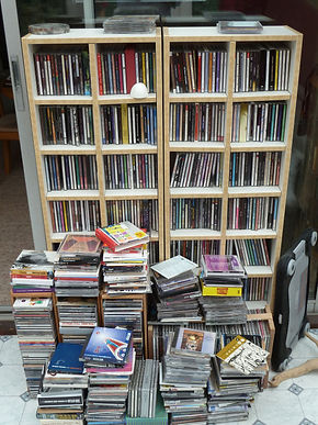 shelving mess
