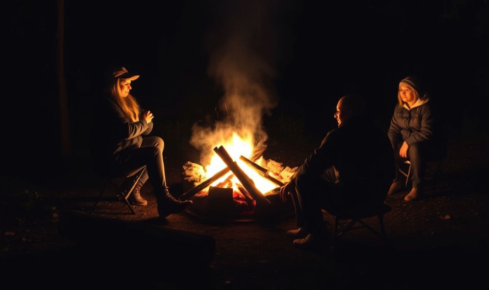 Recreational fire is naturally therapeutic