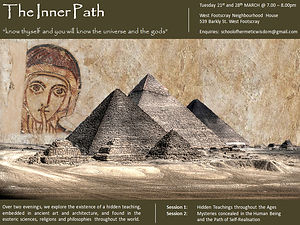 Flyer for March 2017 course