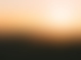 Hills against sunset