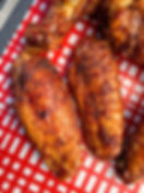 Grilled BBQ Turkey Wings
