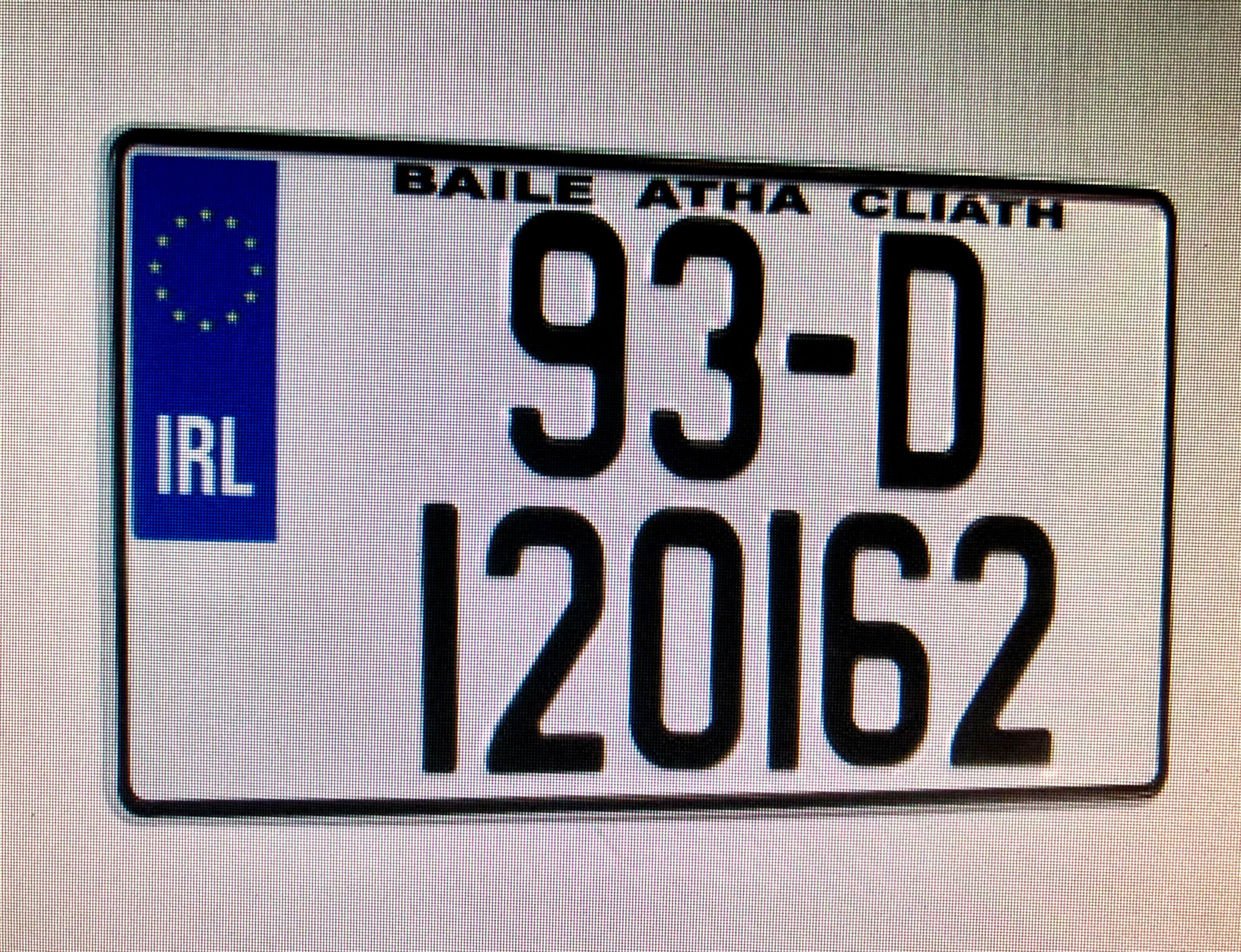 Pair of Large Jap NCT Pressed Plates 345 x 180mm