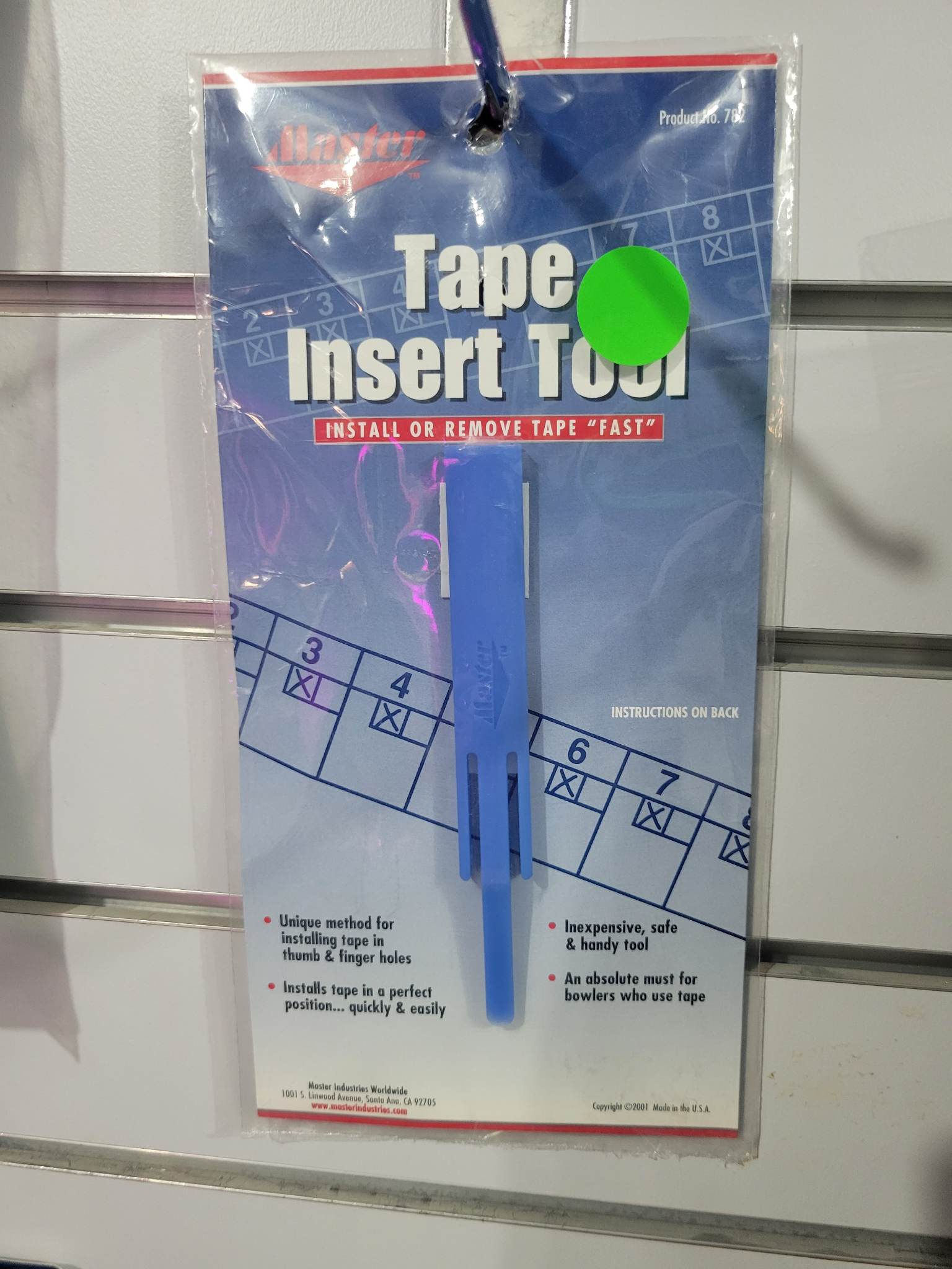 Tape insert tool