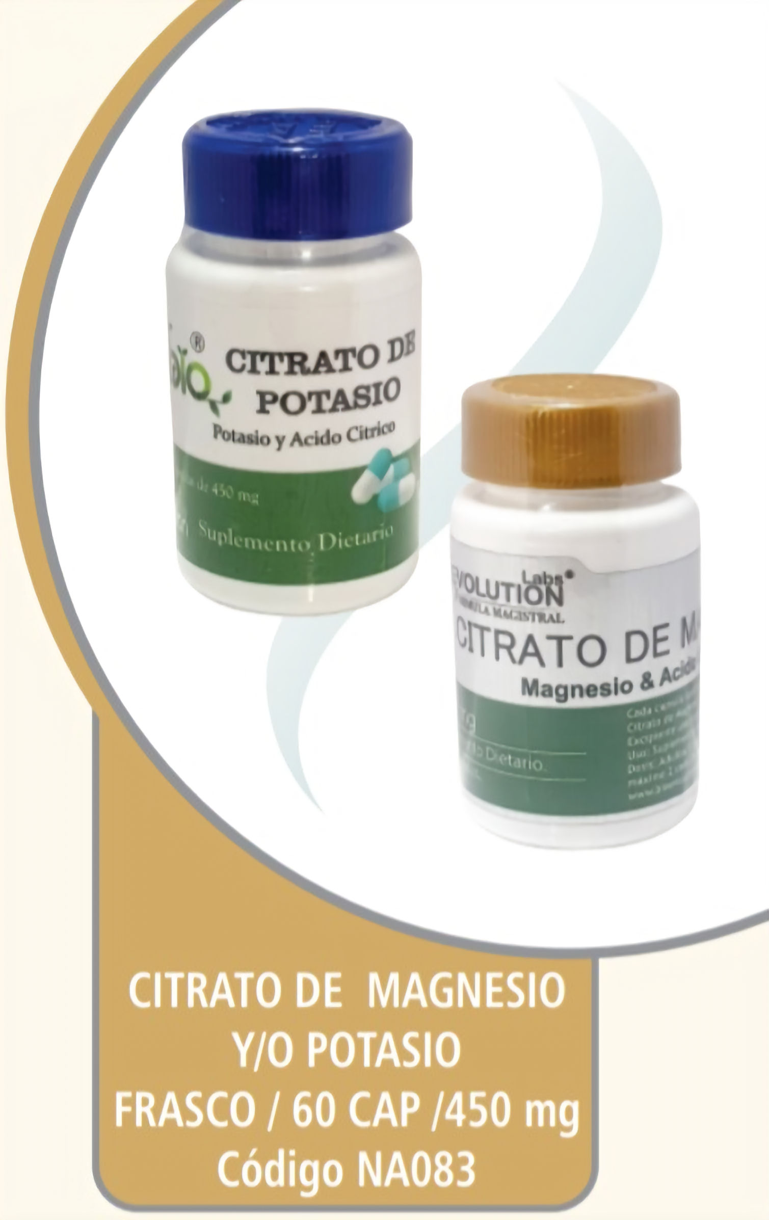 Citrato de Magnesio/Potasio