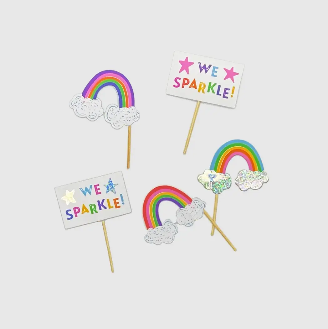 Coterie x Sparkella Rainbow Toppers