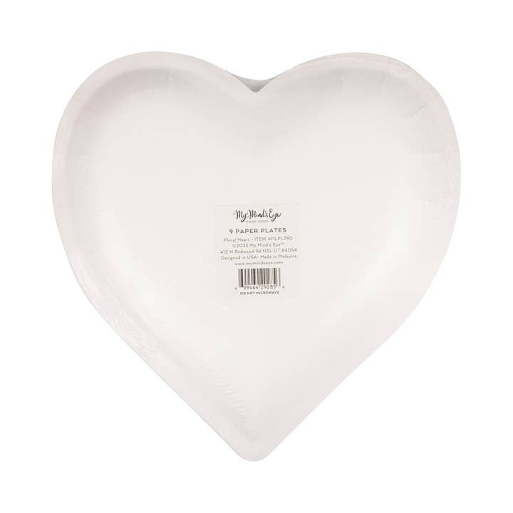 Thumbnail: Floral Heart Shaped Plate