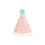 Thumbnail: PINK BIRTHDAY HAT SHAPED PLATE