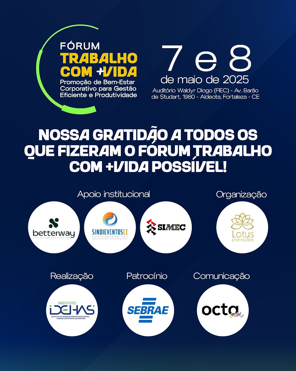 Fórum Trabalho com + Vida