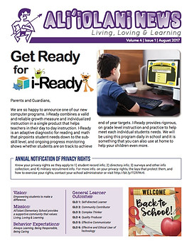 August 2017 Newsletter