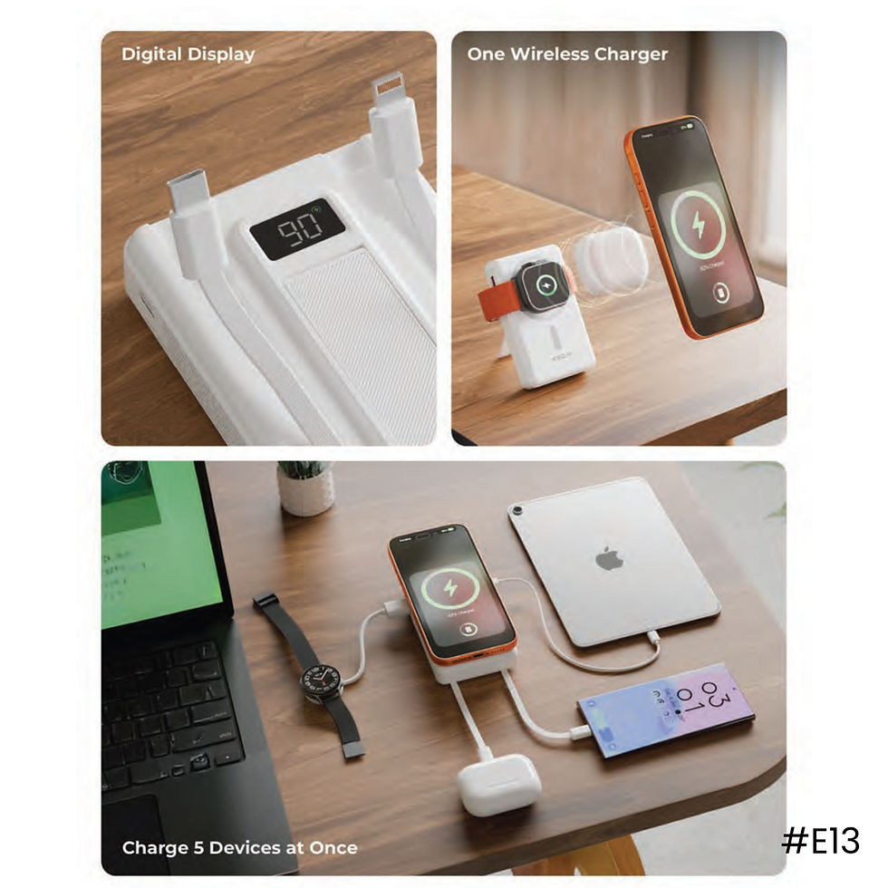Thumbnail: XECH X-Charge Mag Pro 10000mAh 5-in-1 Magnetic Power Bank