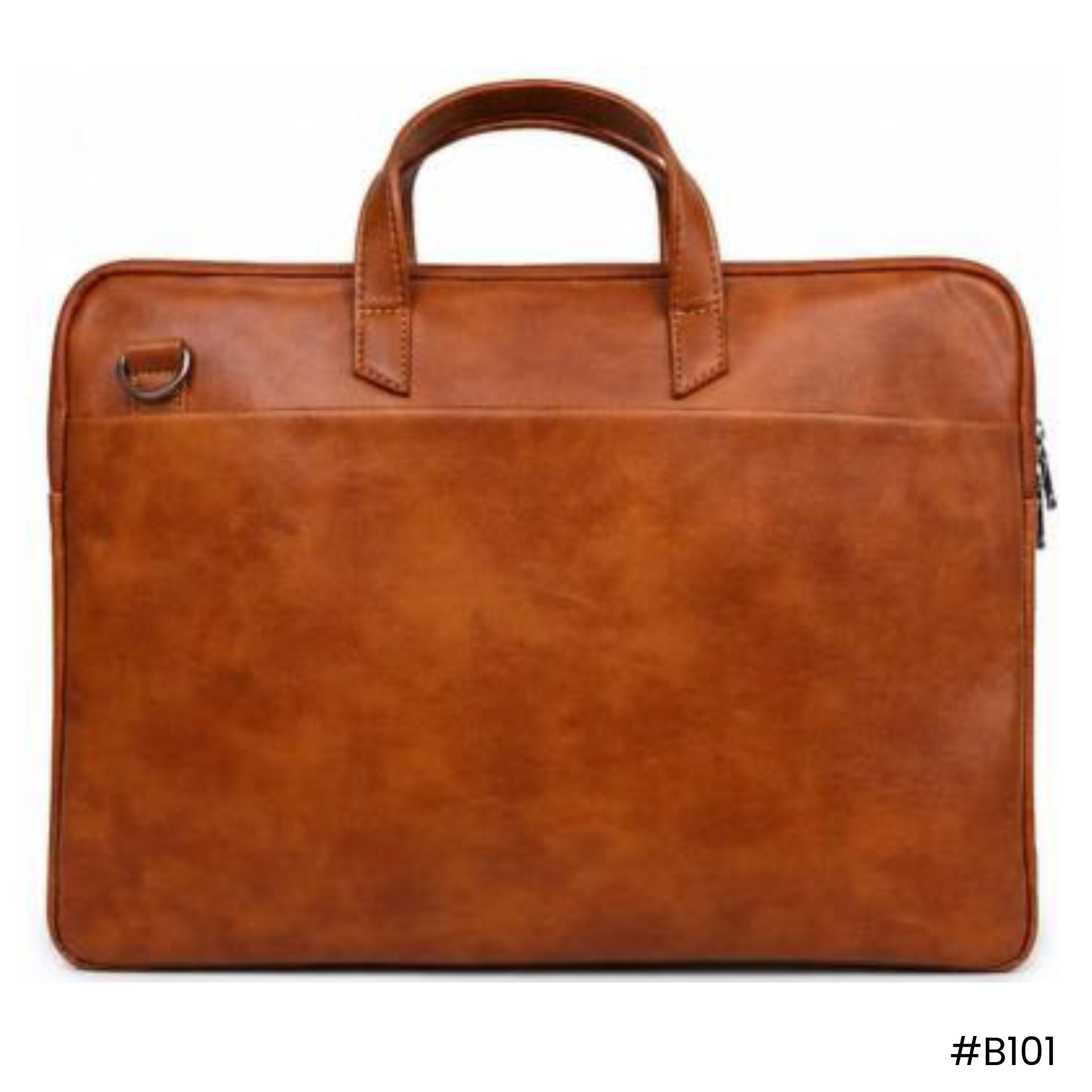 Roex Custom Tan Laptop Bag