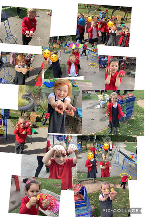 Treasure hunting in Reception!