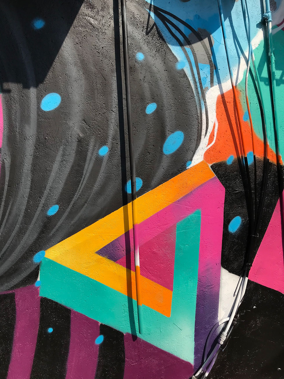 mural for outside wall of a club