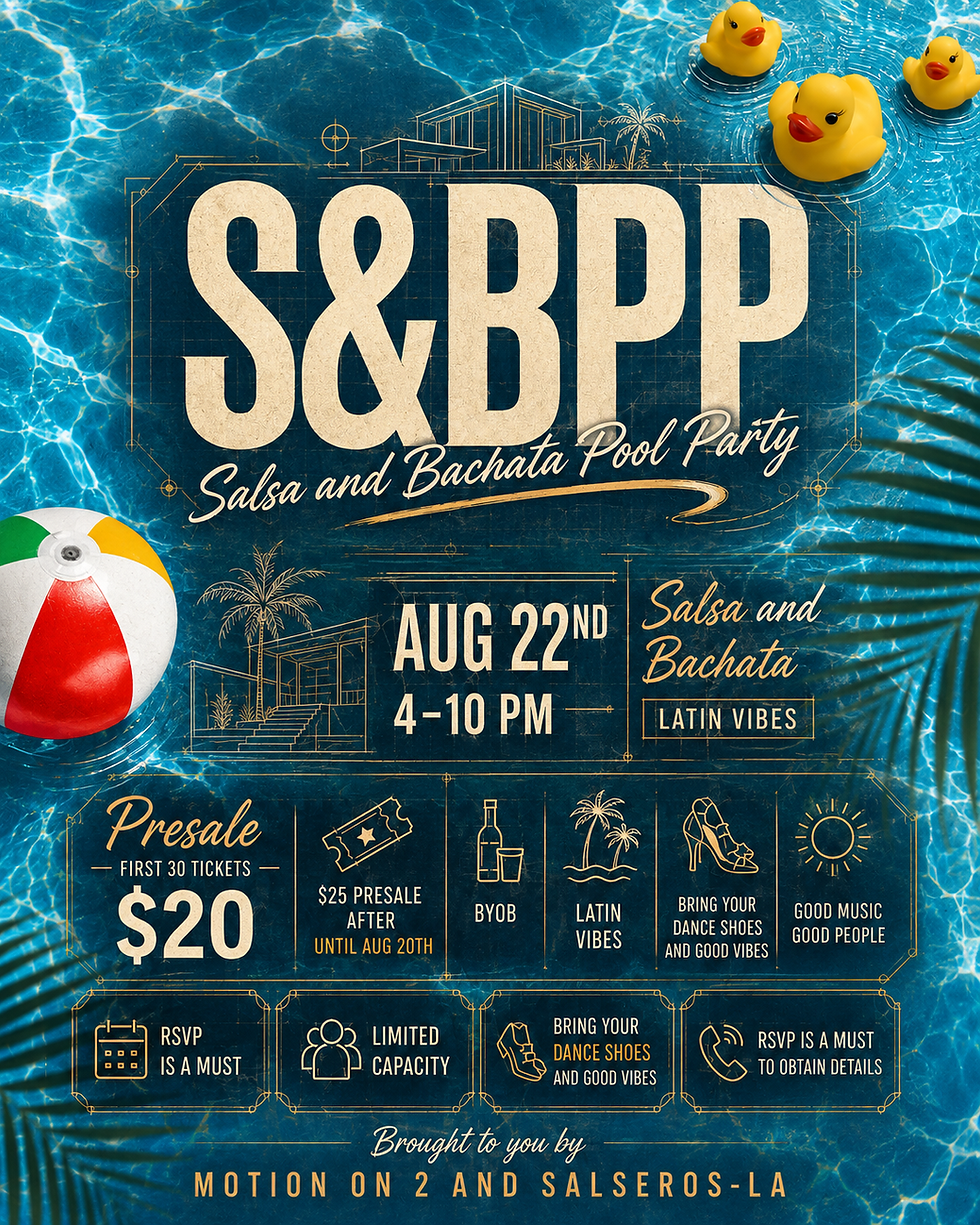 S&BPP — Salsa & Bachata Pool Party