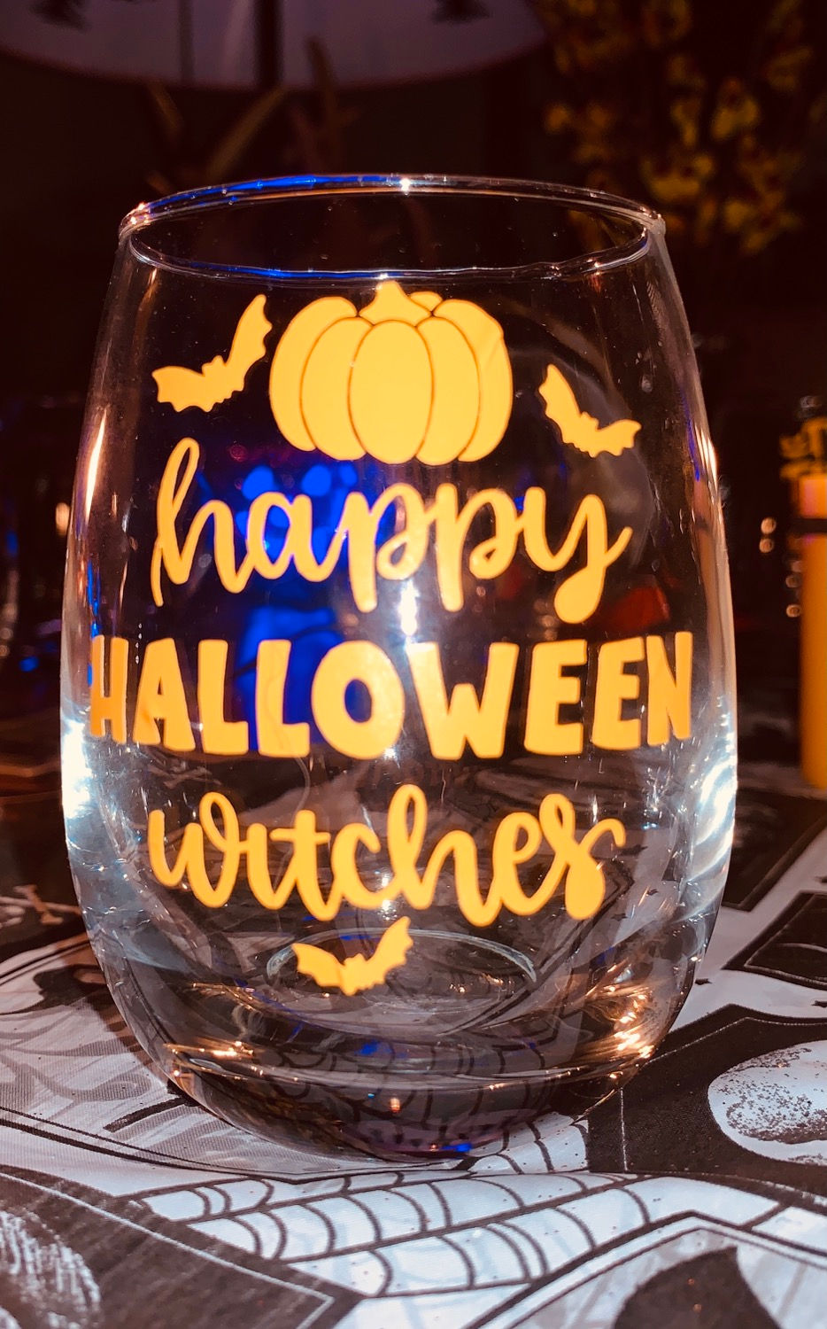Thumbnail: Halloween Stemless Wine Glasses 