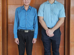 หลักสูตรบัณฑิตศึกษา สาขากายวิภาคศาสตร์ ขอแสดงความชื่นชมและยินดีกับนักศึกษาปริญญาเอก ของสาขาฯ ที่จะได้เดินทางไปอบรมเพิ่มพูนความรู้ด้านวิจัยขั้นนสูง ณ ต่างประเทศจำนวน 2 คน