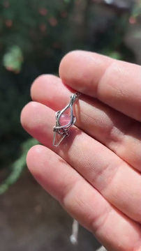 Miniatura: Pingente - Rodocrosita - Prata 950