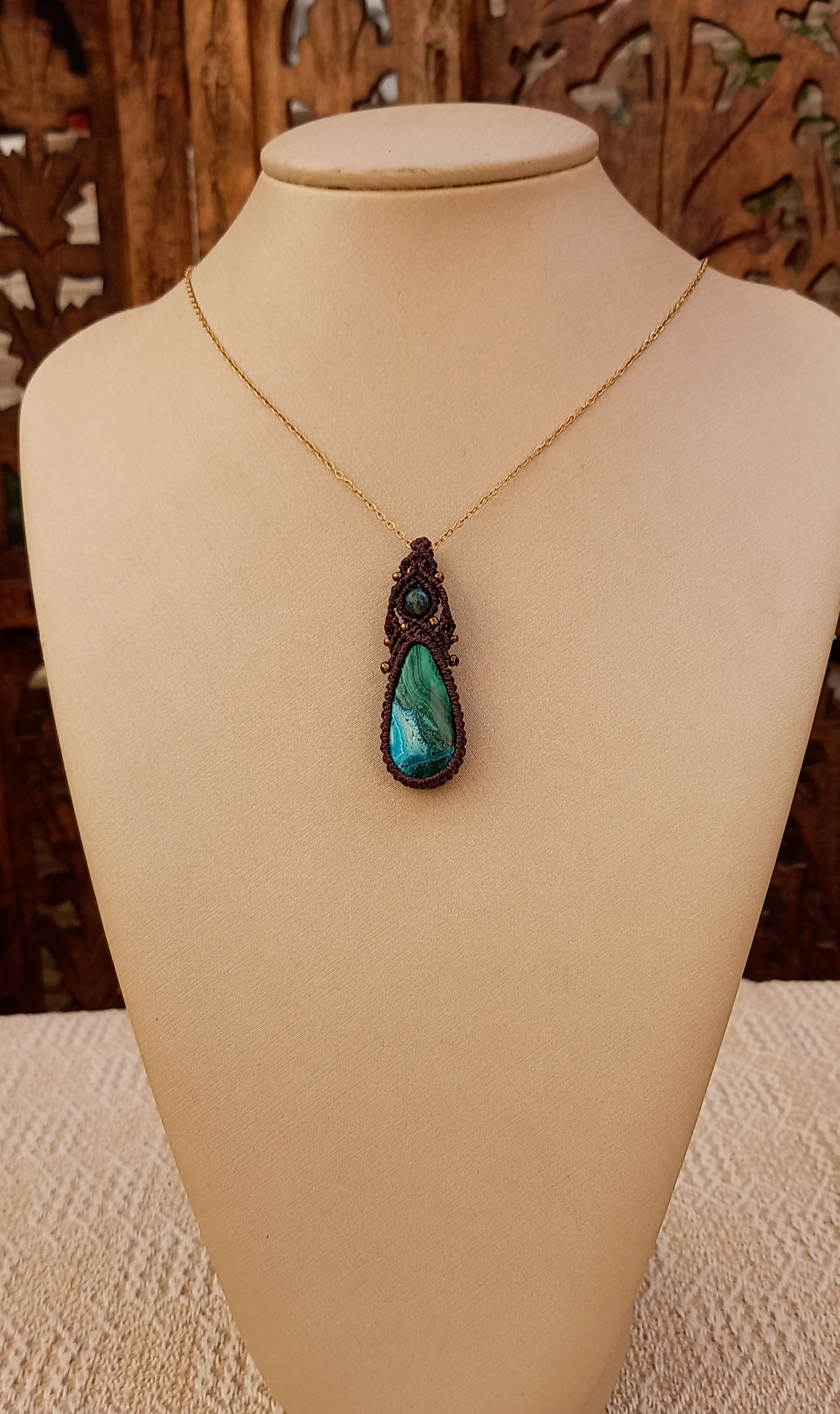 Colar de CrisoMalaquita