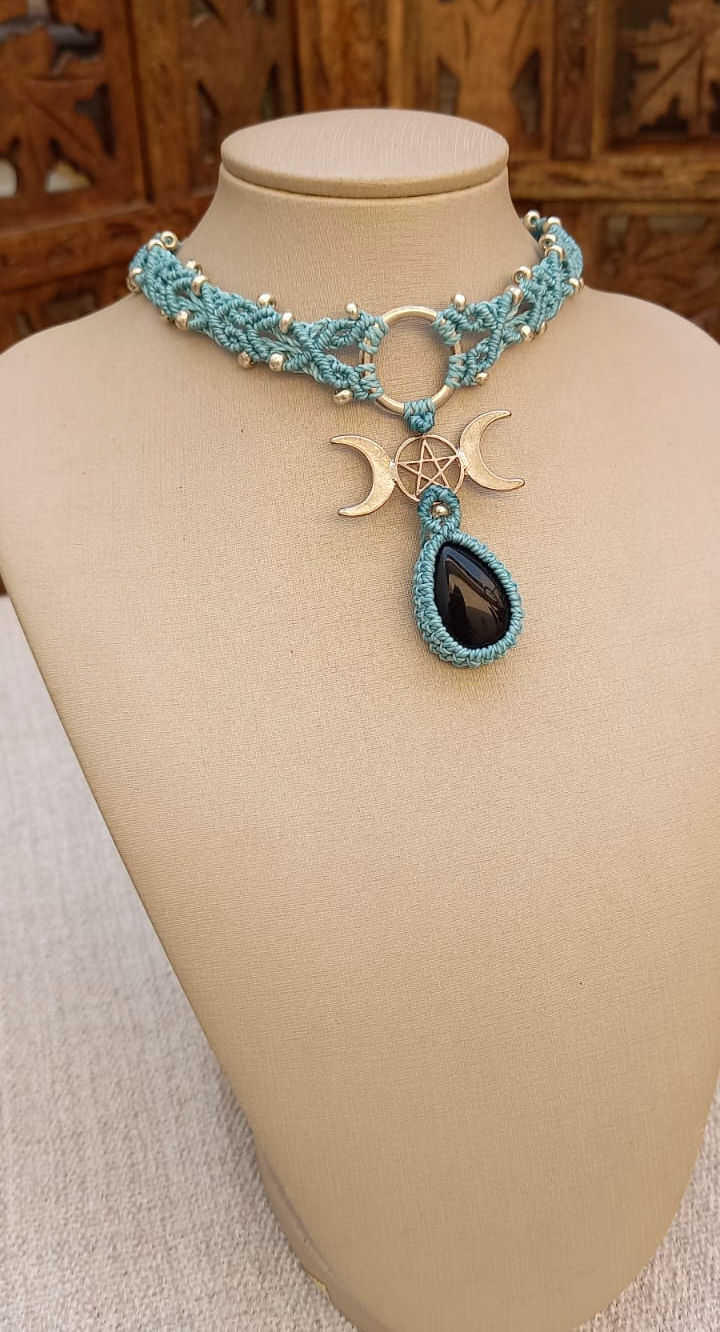 Miniatura: Gargantilha Versátil Tri Luna