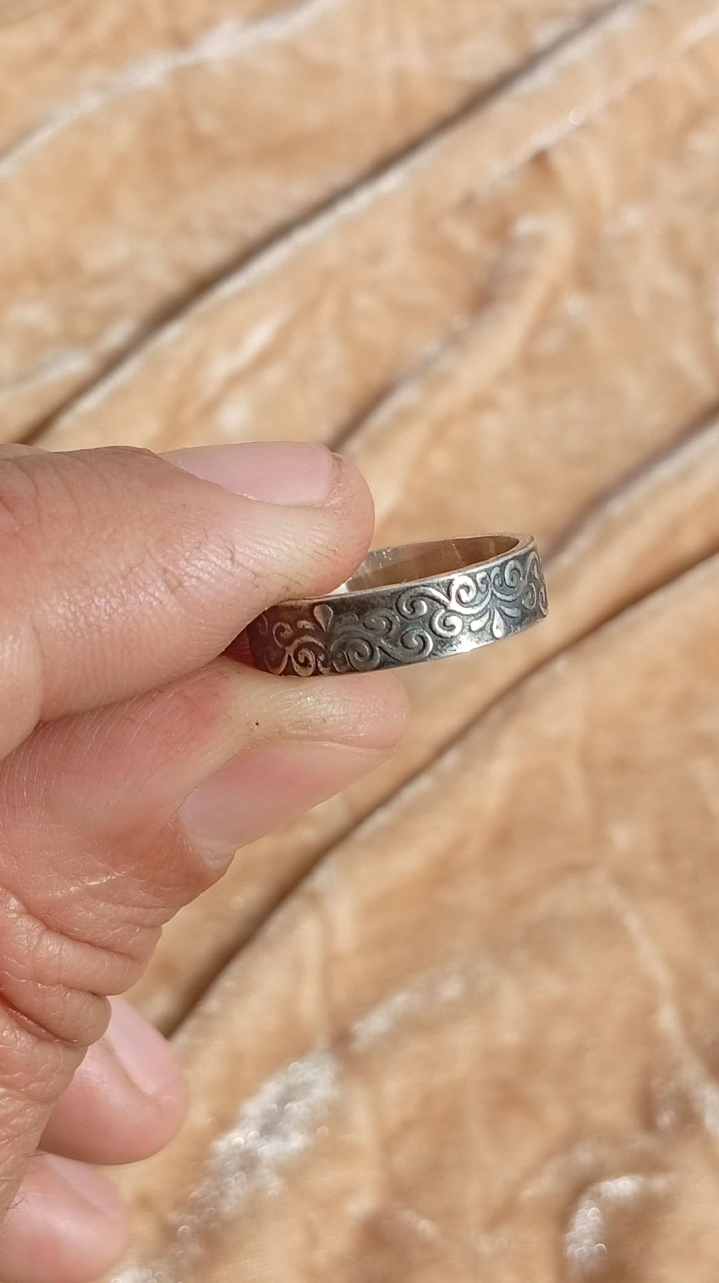 Anel Arabescos - Prata 950