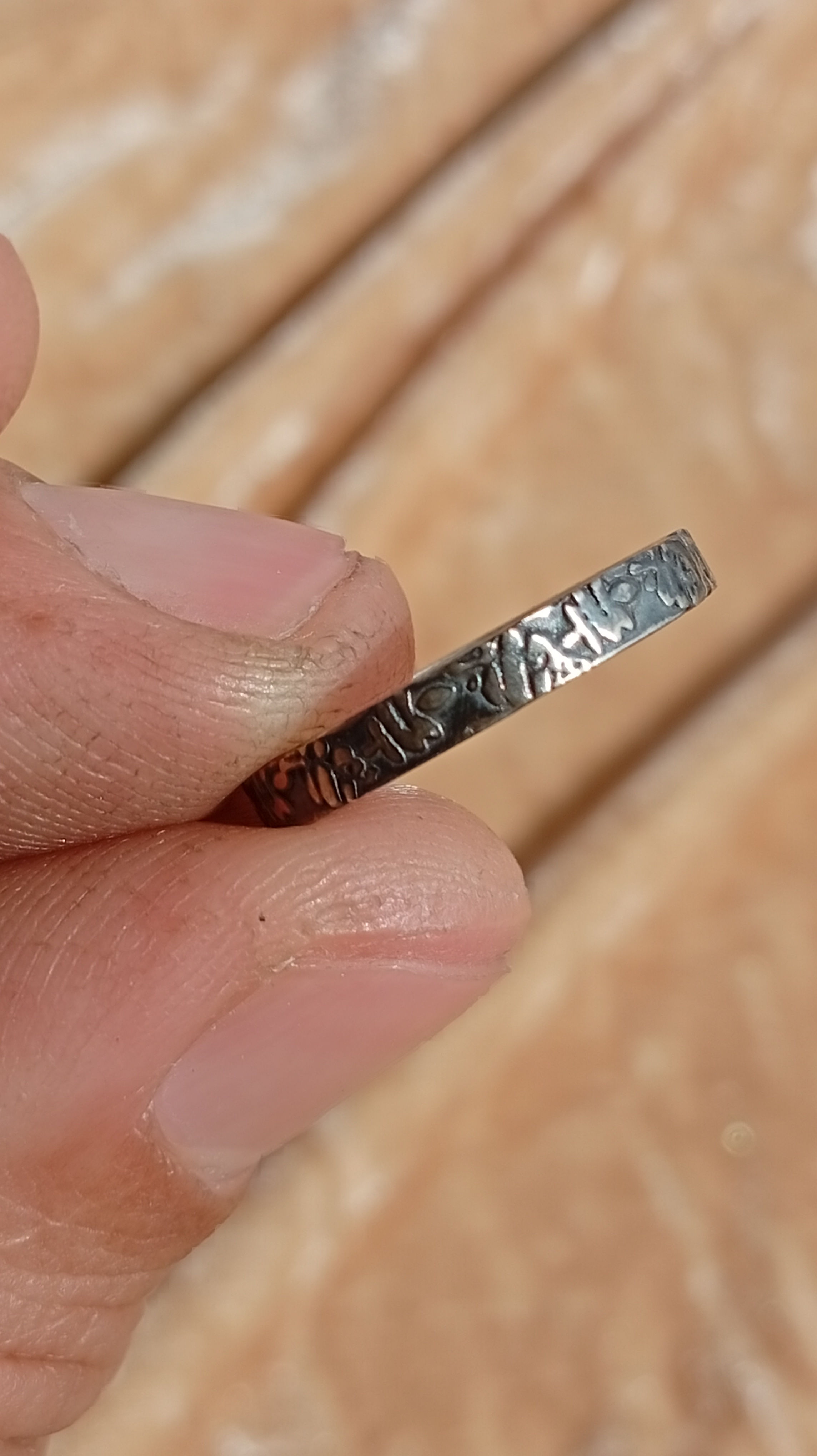 Anel Folha da Mata - Prata 950