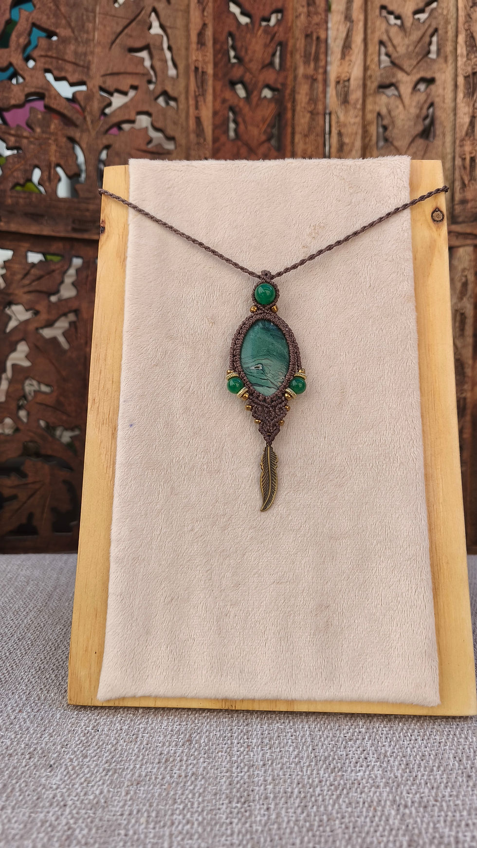 Miniatura: Colar de Jadeíta