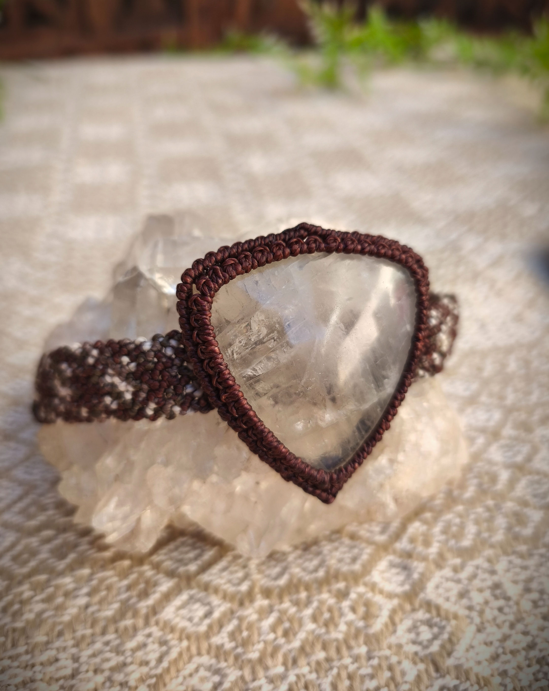 Pulseira de Quartzo Cristal
