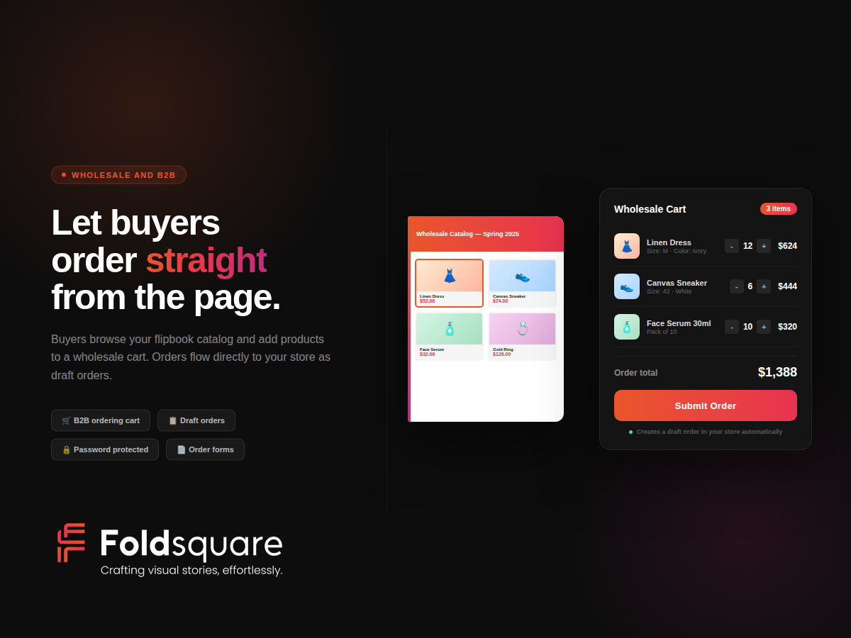 Foldsquare - AI Catalog Maker screenshot 3