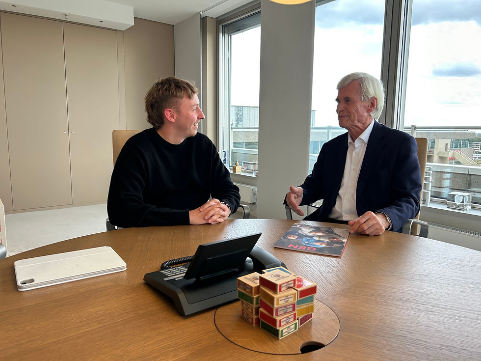 Prof. Dr. Michael Otto sprach mit GENZ auch über Optimismus und die außenpolitische Weltlage.