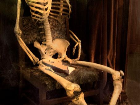 Who is the skeleton in Norwich Castle?