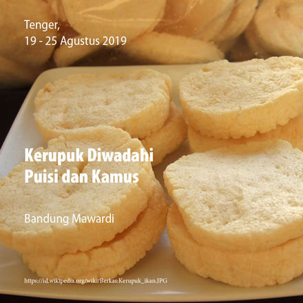 Kerupuk Diwadahi Puisi dan Kamus