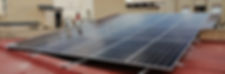 instalación planta solar fotovoltaica sobre azotea casino de Monóvar