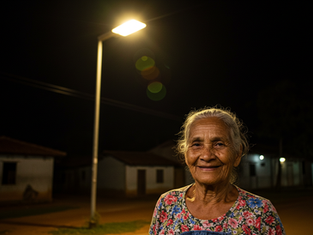 Brumadinho inicia programa de iluminação pública em áreas rurais com postes e lâmpadas de LED