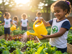 Santa Luzia se destaca com programa de hortas pedagógicas em escolas da rede municipal