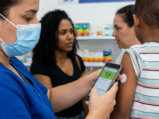 Patos de Minas amplia monitoramento de diabetes com sensores para crianças e adolescentes