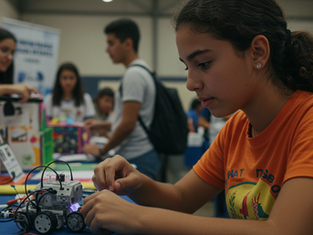 Poços de Caldas incentiva ciência e inovação entre jovens com feiras tecnológicas e clubes de robótica