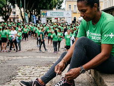 Sete Lagoas realiza Caminhada Abril Verde com foco na saúde do trabalhador