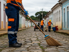 Diamantina promove mutirão de limpeza em bairros históricos e combate focos do Aedes aegypti