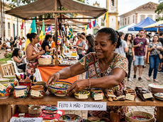 Itatiaiuçu valoriza economia local com feira especial na Praça Anchieta