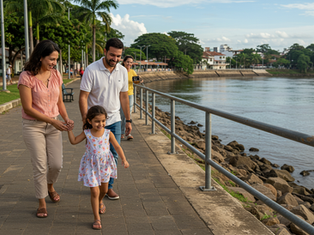 Pirapora revitaliza orla do São Francisco e transforma área em polo de lazer e turismo