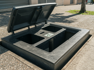 Uberlândia inicia instalação de coletores subterrâneos para modernizar sistema de lixo em áreas centrais