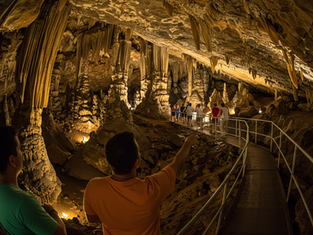 Sete Lagoas revitaliza Gruta Rei do Mato com nova iluminação cênica e passarelas seguras