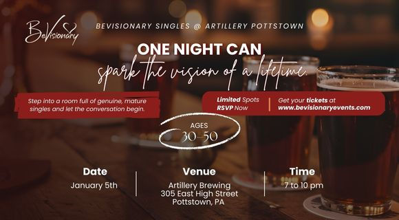 BeVisionary Singles @ Artillery Pottstown