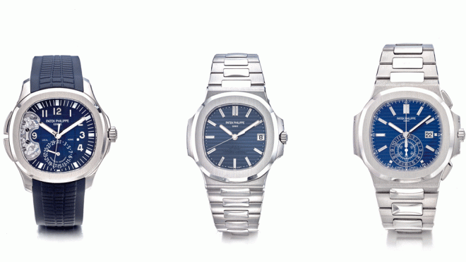 17 Patek Philippe Nautilus Models Helped Propel Sotheby’s to $8.2 Million in Watch Sales This Week