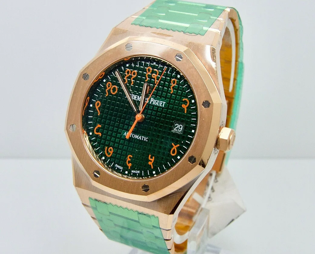 Audemars Piguet Royal Oak Sanskrit Dial Limited Edition 30pcs Box Papers 2018 Time4people Royal oak selfwinding chronograph reference number: audemars piguet royal oak sanskrit dial limited edition 30pcs box papers 2018 time4people