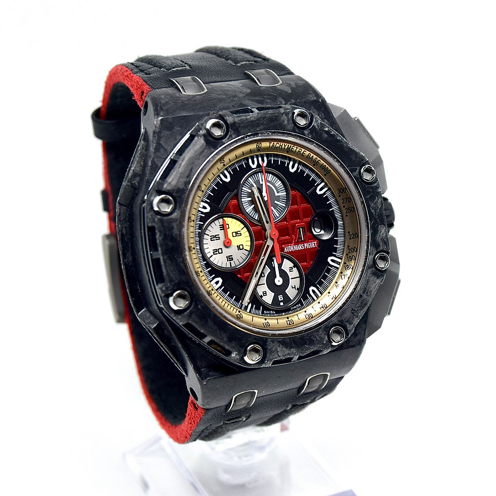 Miniature : .Audemars Piguet Royal Oak Offshore "Grand Prix" Carbon 26290IO Box and Papers