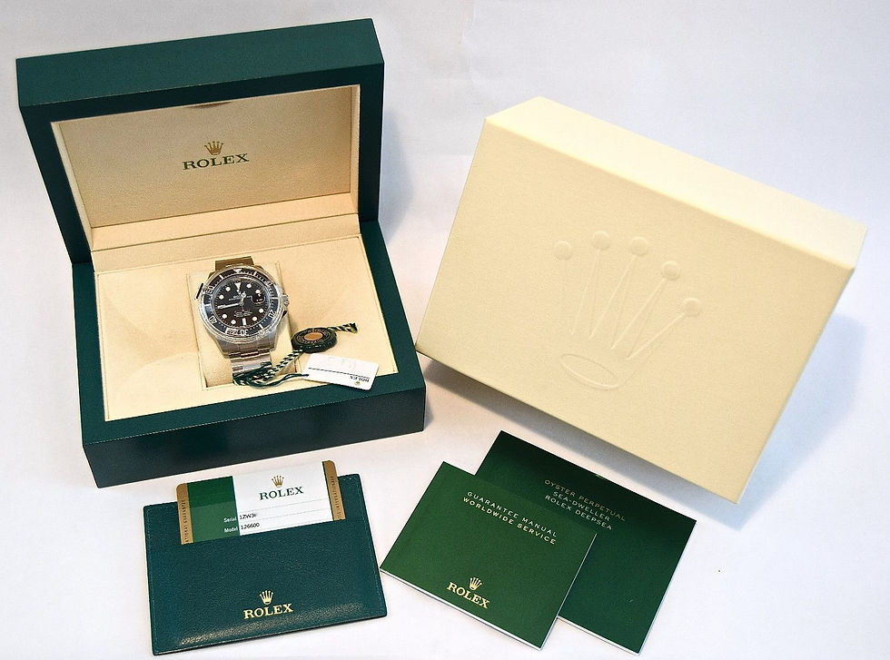 Μικρογραφία: Rolex Sea Dweller RED 126600 Brand New Unworn Aug 2017